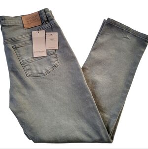 Scotch & Soda // M's Straight Leg 5-Pocket Jeans // 34 // Dusty Olive